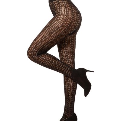 Women's Linear Pointelle Sweater Tights